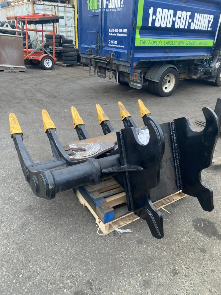 70" Brush Rake 20 Ton Excavator with WBM 200 Coupler