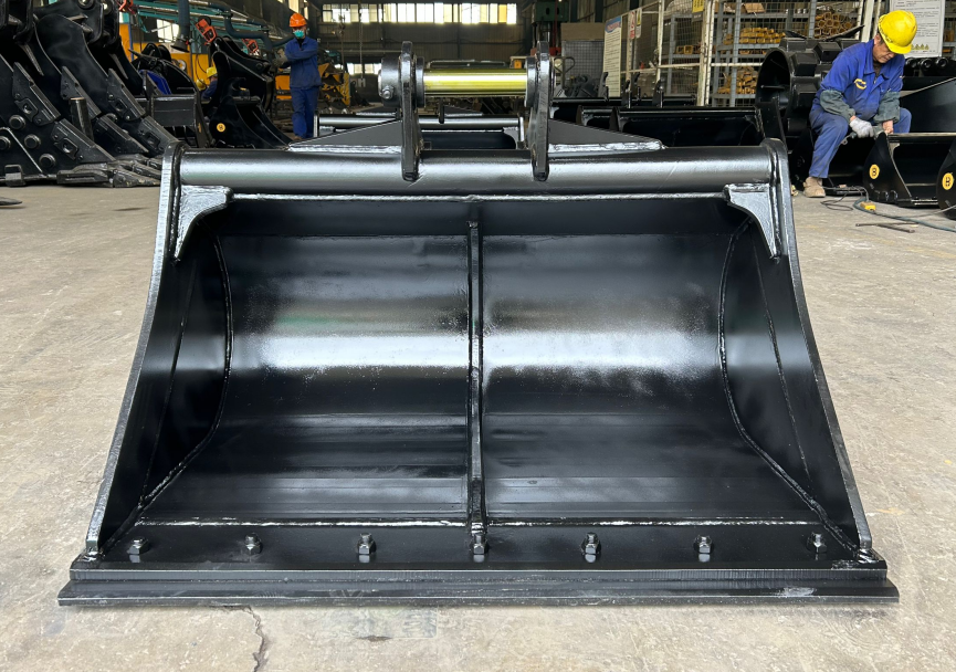 Image of 42" - 48" Clean up Bucket 4-6 Ton Excavator - Wedge - Pins - X Change from Bully Dog Equipment.