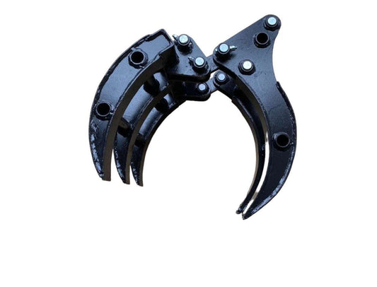 Excavator Attachment - Mechanical Log Grapple