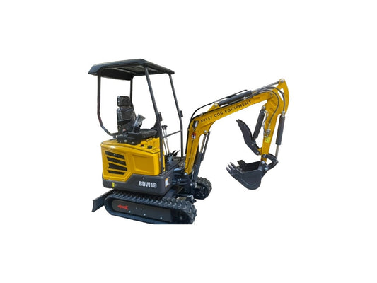 Image of 1.8 Ton Roof Excavator with Kubota Diesel Engine - Excavator For Sale BC from Bully Dog Equipment.