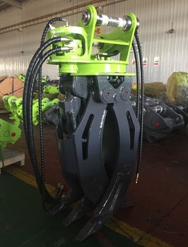 Rotating Hydraulic Log Grapple 4 Ton - 7 Ton Excavator
