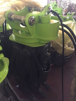 Rotating Hydraulic Log Grapple 4 Ton - 7 Ton Excavator