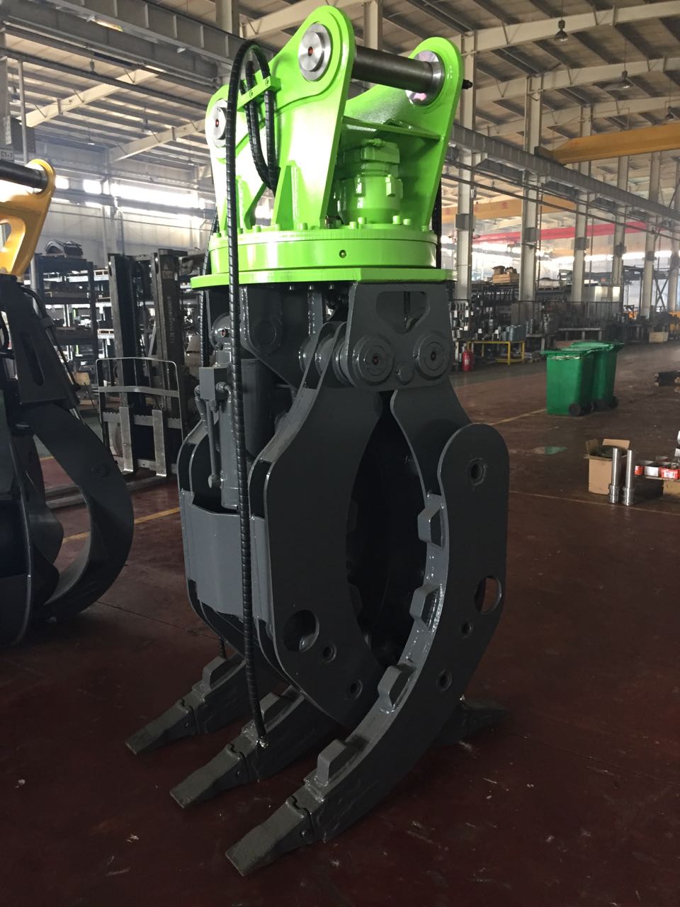 Rotating Hydraulic Log Grapple 4 Ton - 7 Ton Excavator