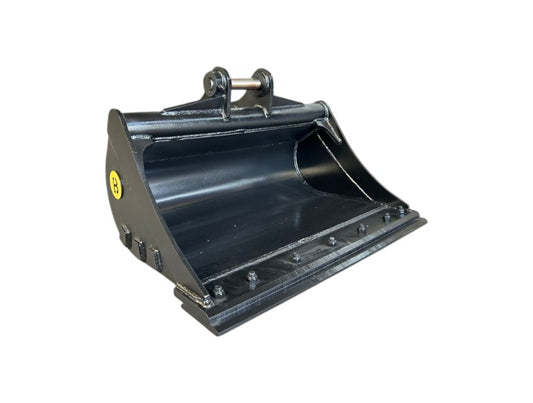 Product image of 36" Clean up Bucket Fits Cat 303 - Cat 304 Pin Grabber Coupler by Bully Dog Equipment.