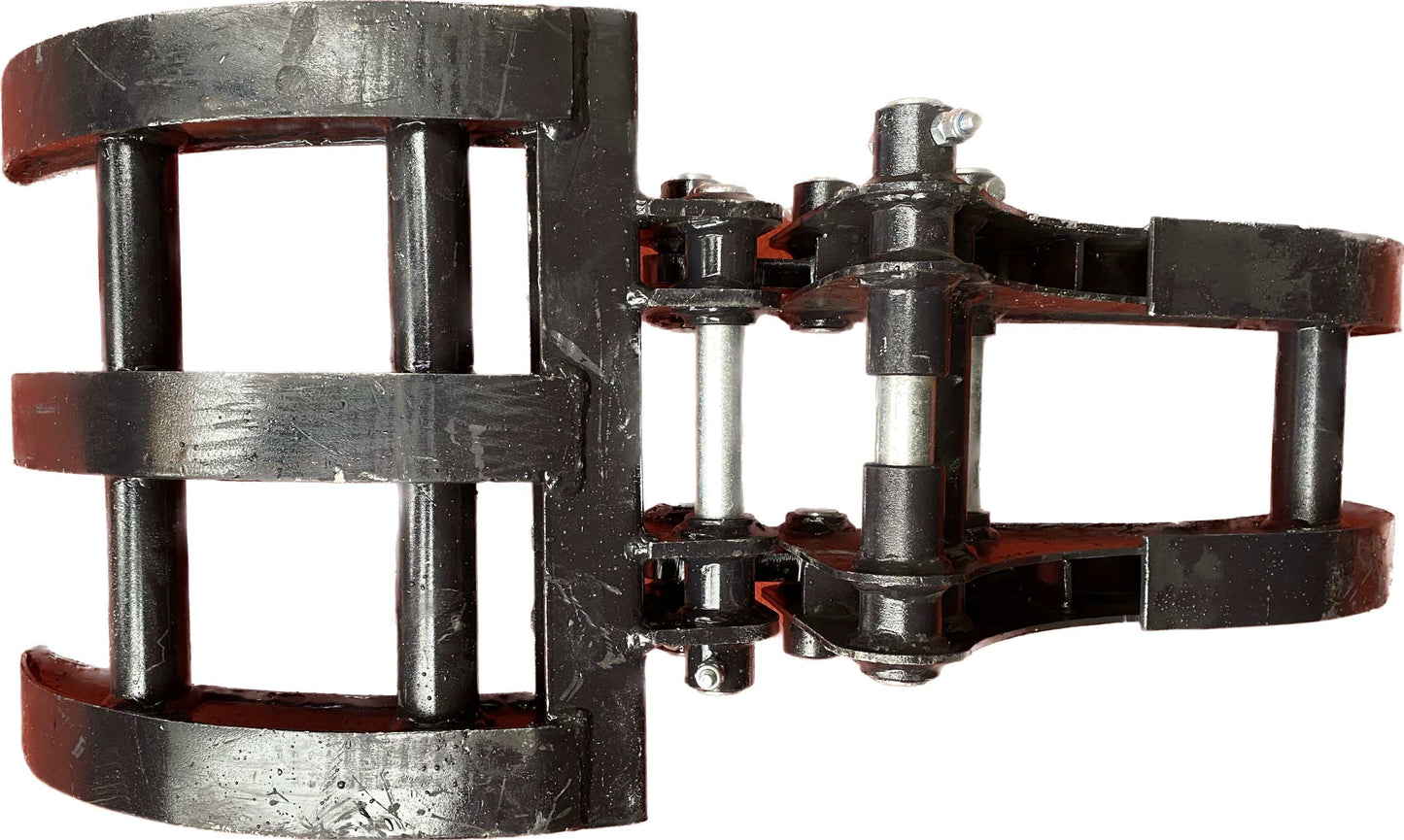 Excavator Attachment - Mechanical Log Grapple