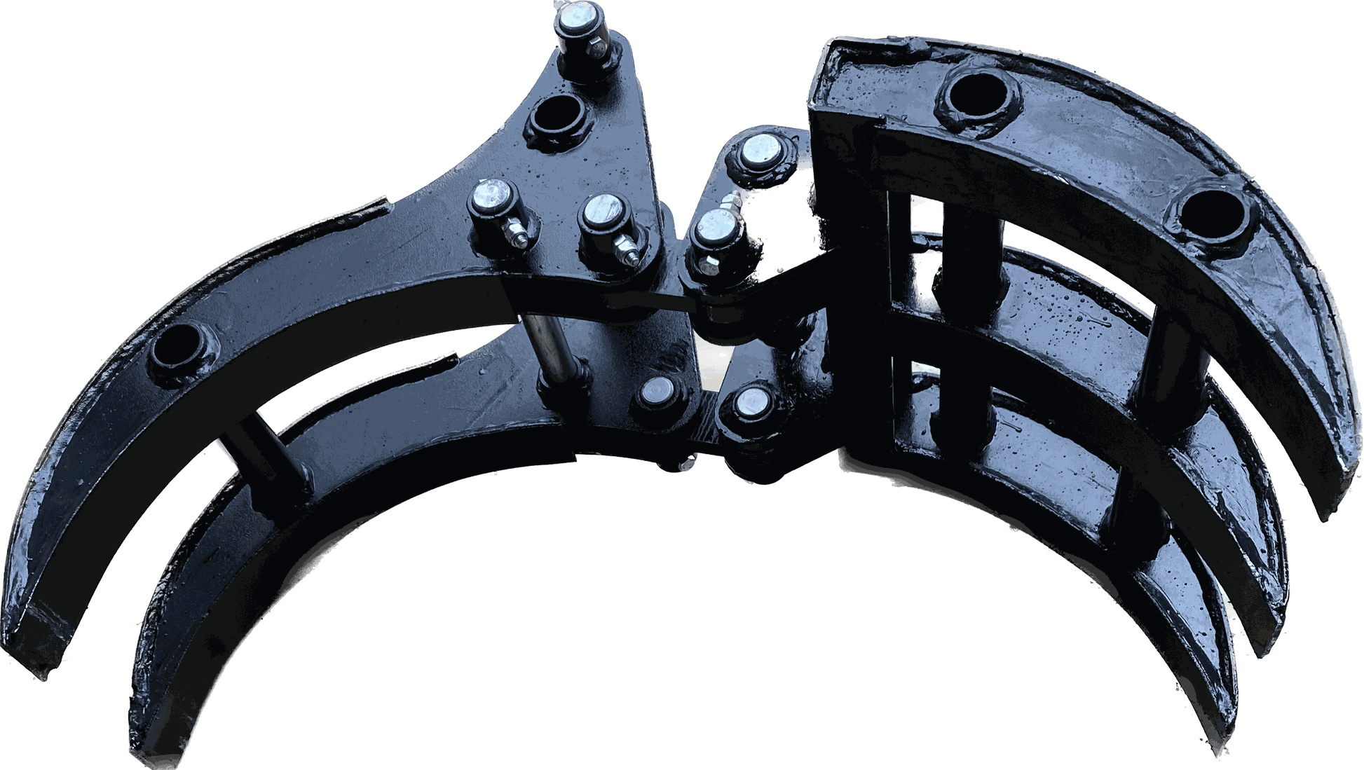 Excavator Attachment - Mechanical Log Grapple
