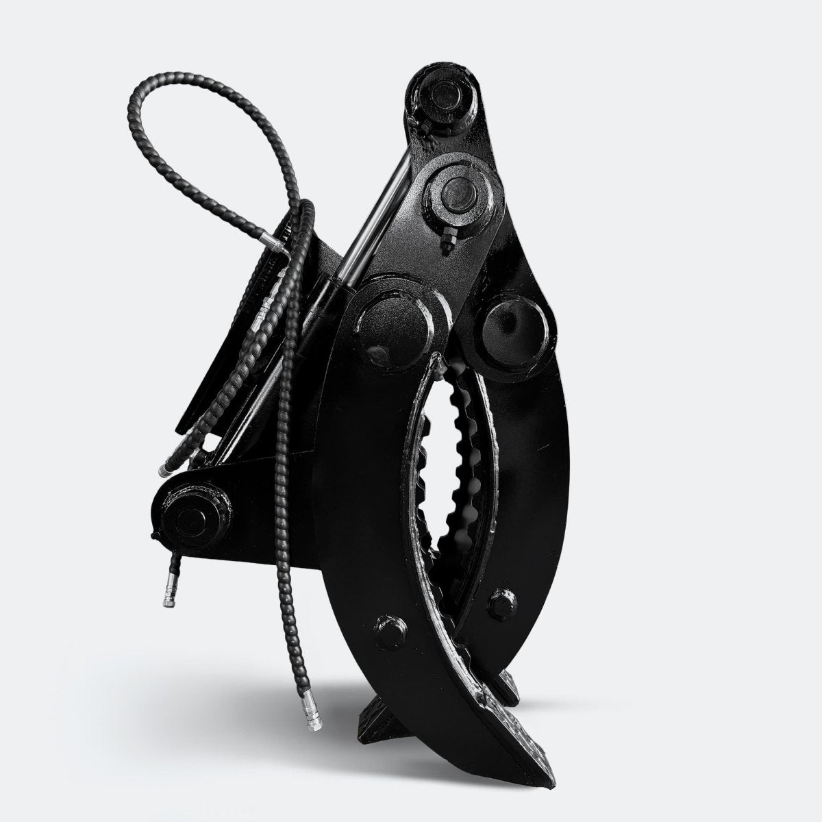 Non Rotating Hydraulic Log Grapple, 4 ton – 8 ton Excavator - 4 ton - John Deere 35–40 wedge (WBM 35) - Bully Dog Equipment