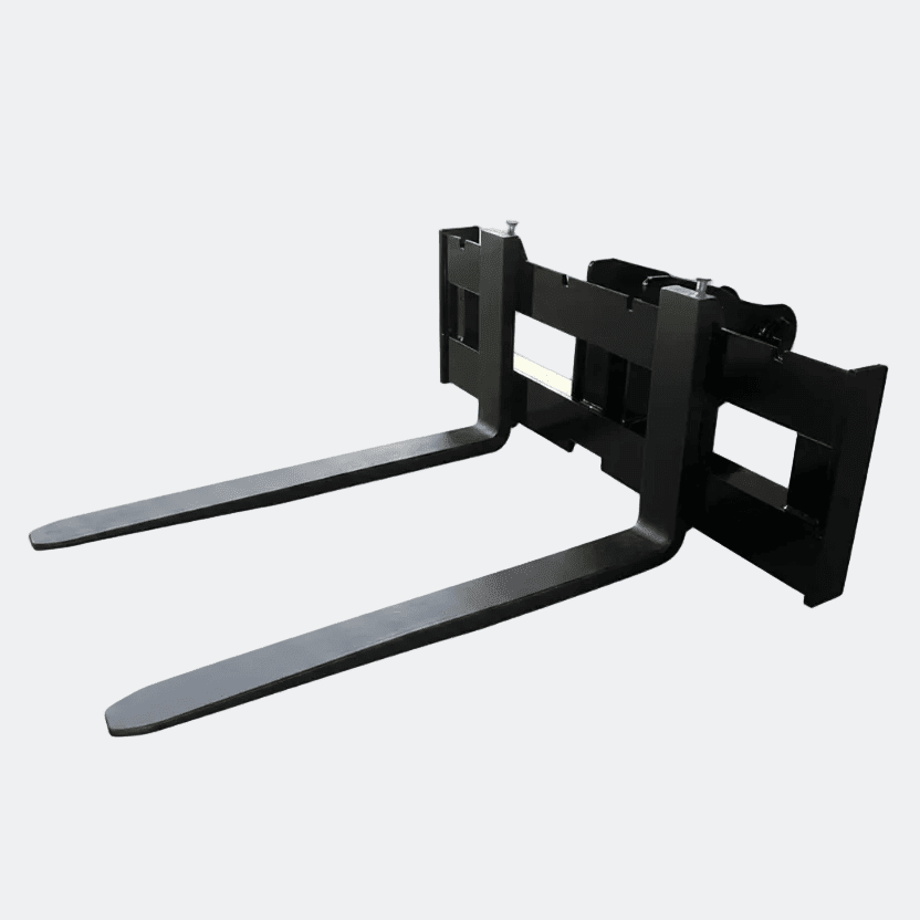 Excavator Pallet Forks - Bully Dog Equipment