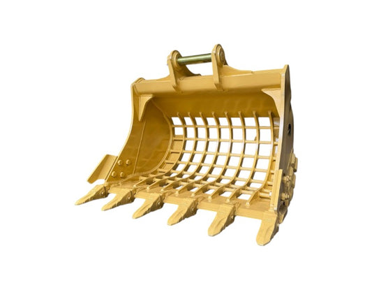 Image of 48" Skeleton Digging Bucket 120-170 Excavator Wedge or Pin Coupler from Bully Dog Equipment.