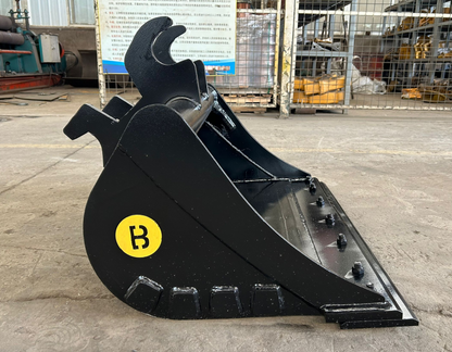 36" Clean up Bucket 2.5 - 5 ton Excavator - Wedge - Pins - X Change