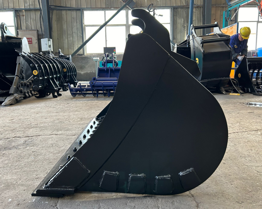 A reliable 54" - 60"  Skeleton Bucket for 6-10 ton Excavator - Wedge - Pins from Bully Dog Equipment in Vancouver.