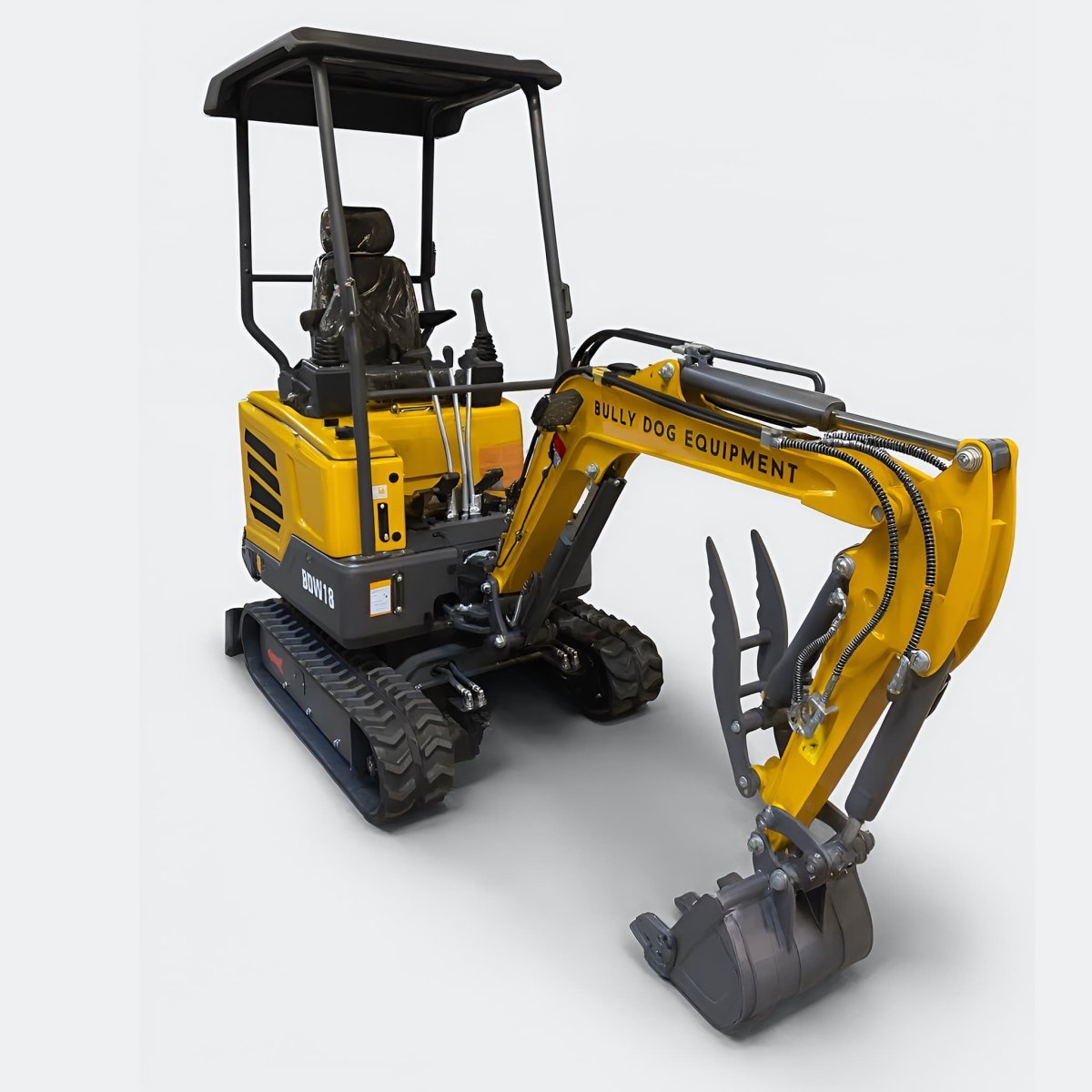 1.8 ton Roof Excavator with Kubota Diesel Engine - Bully Dog Equipment