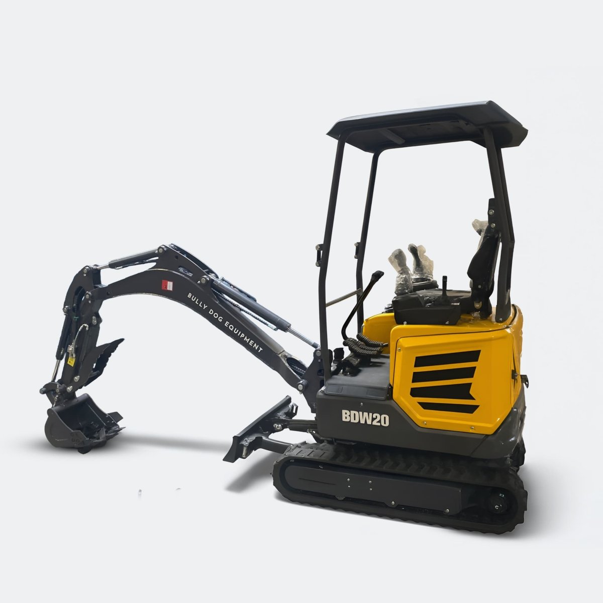 2 ton Roof Excavator 2 Speed Drive Motors with Kubota Diesel Engine - Bully Dog Equipment