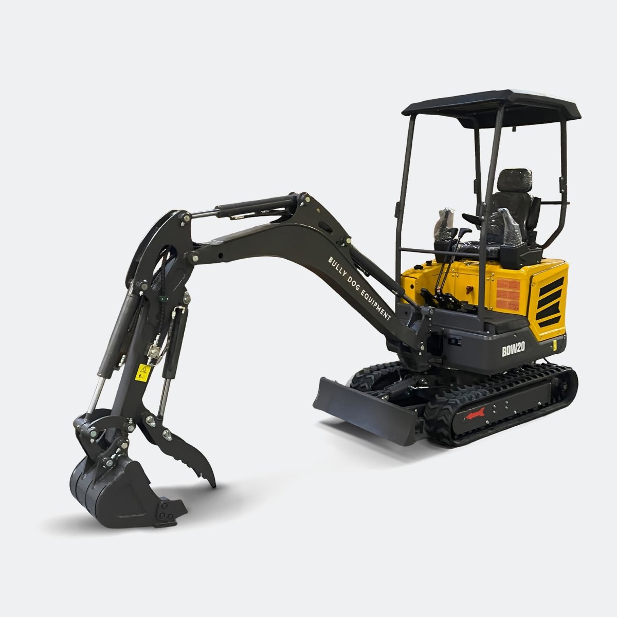 2 ton Roof Excavator 2 Speed Drive Motors with Kubota Diesel Engine - Bully Dog Equipment