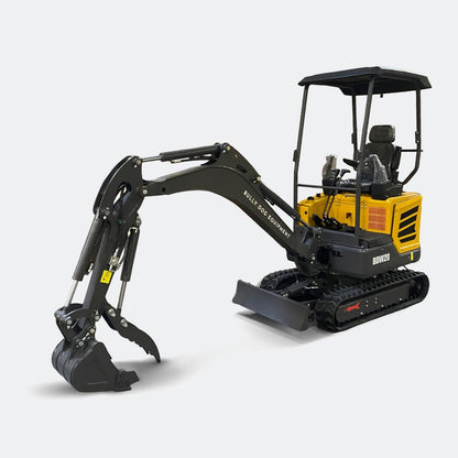 2 ton Roof Excavator 2 Speed Drive Motors with Kubota Diesel Engine - Bully Dog Equipment