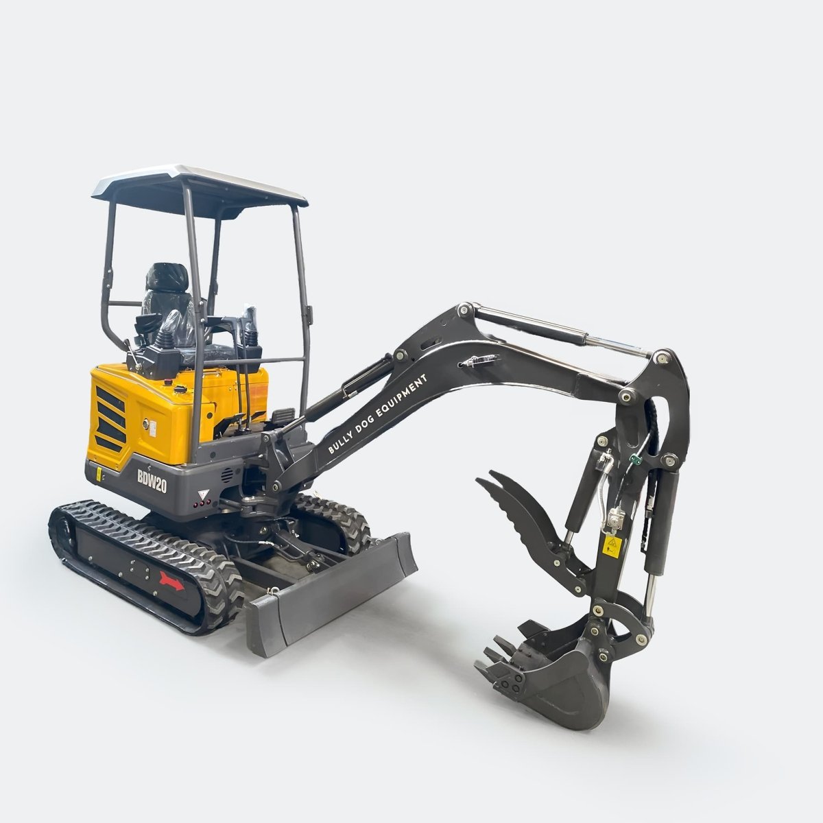 2 ton Roof Excavator 2 Speed Drive Motors with Kubota Diesel Engine - Bully Dog Equipment