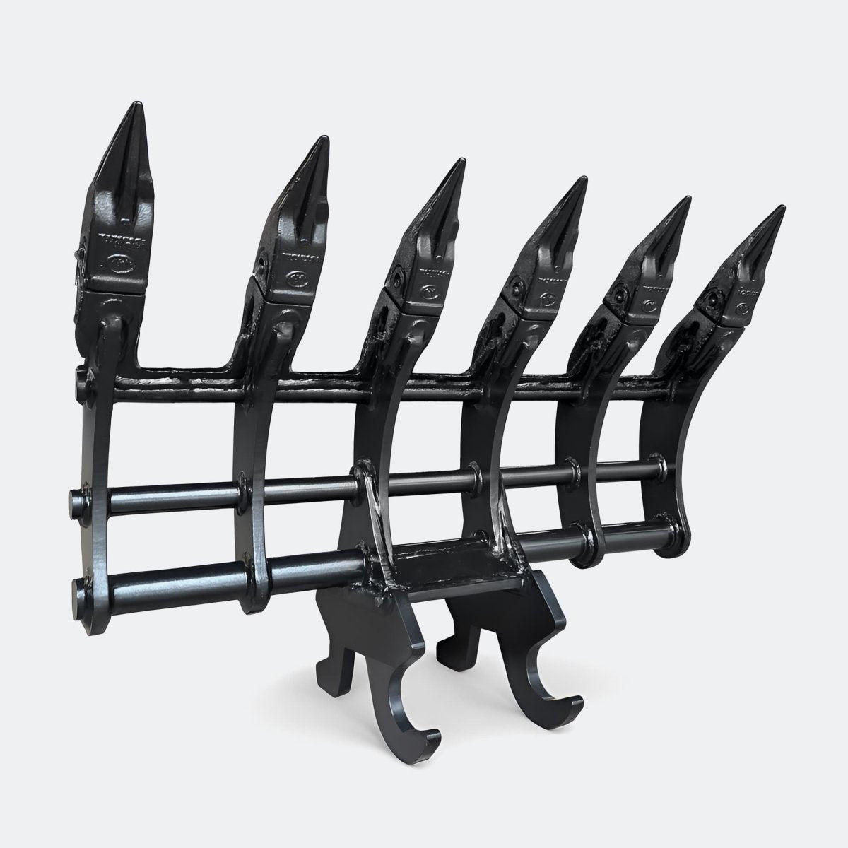 32" Brush / Root Rake, 1.5 ton – 2.5 ton Excavator - John Deere 17 wedge (WBM 17) - Bully Dog Equipment