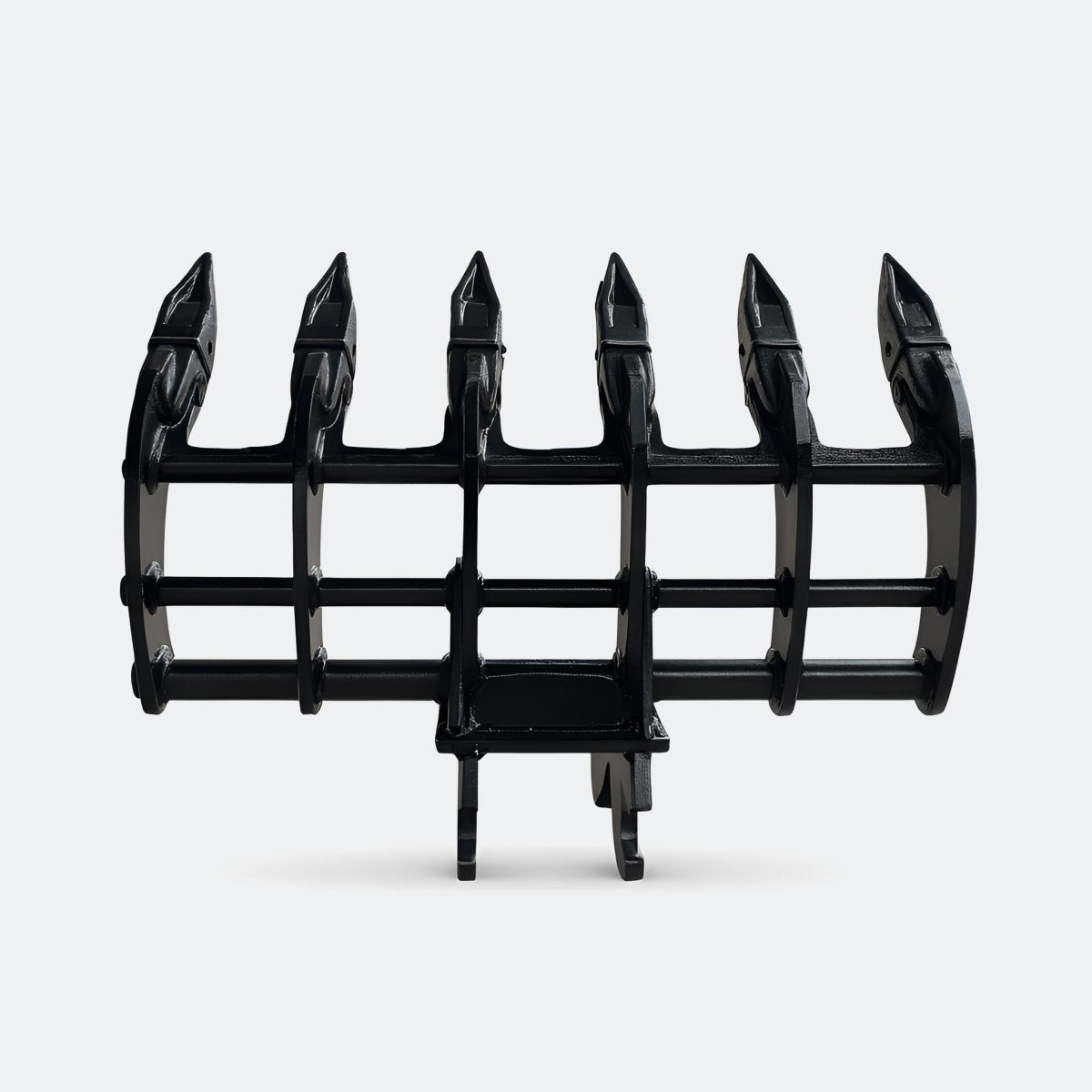 32" Brush / Root Rake, 1.5 ton – 2.5 ton Excavator - Kubota 17 wedge - Bully Dog Equipment