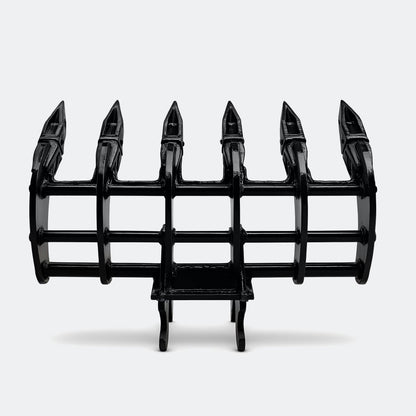 32" Brush / Root Rake, 1.5 ton – 2.5 ton Excavator - John Deere 17 wedge (WBM 17) - Bully Dog Equipment