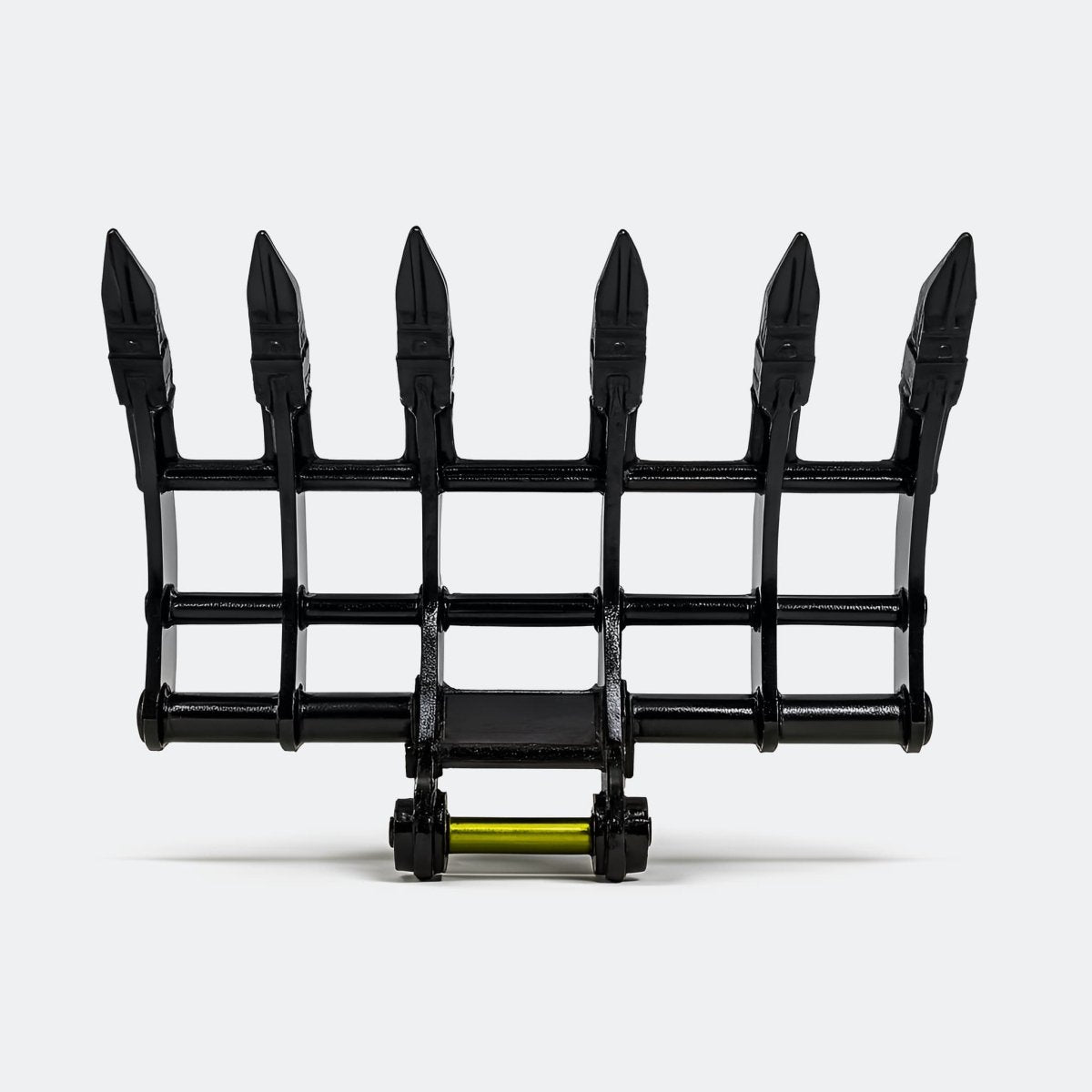 36" Brush / Root Rake, 2.5 ton – 4 ton Excavator - Caterpillar 303–304 pins - Bully Dog Equipment