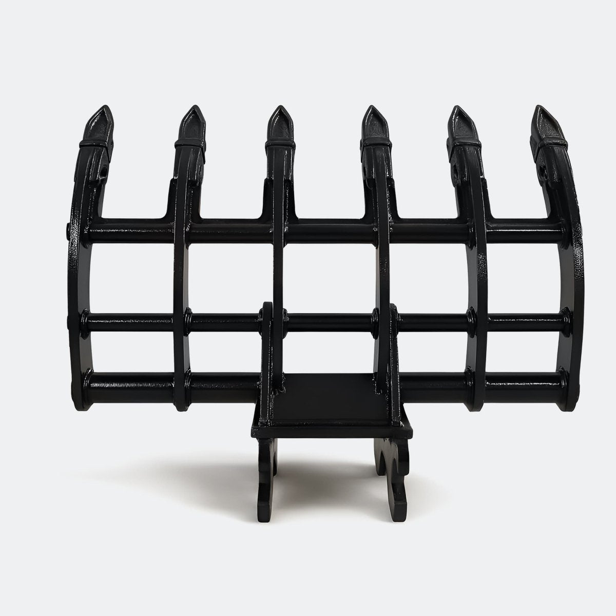 36" Brush / Root Rake, 2.5 ton – 4 ton Excavator - John Deere 26–40 wedge (WBM 35) - Bully Dog Equipment