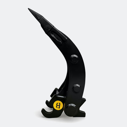 36" Brush / Root Rake, 2.5 ton – 4 ton Excavator - Kubota 26–40 wedge - Bully Dog Equipment