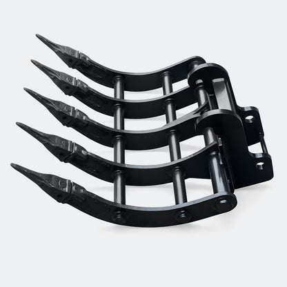 36" Brush / Root Rake, 2.5 ton – 4 ton Excavator - Bobcat X - Change - Bully Dog Equipment