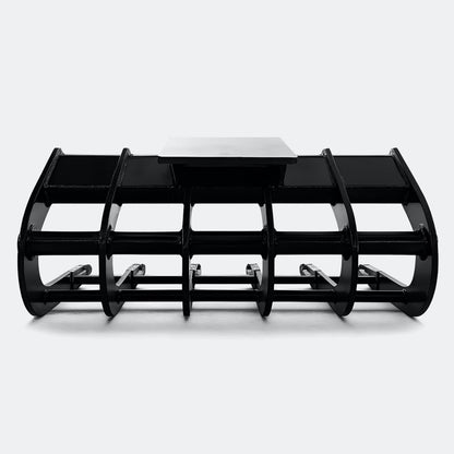 48" Scoop Rake, 6 ton – 10 ton Excavator - John Deere 70–100 wedge (WBM 80) - Bully Dog Equipment