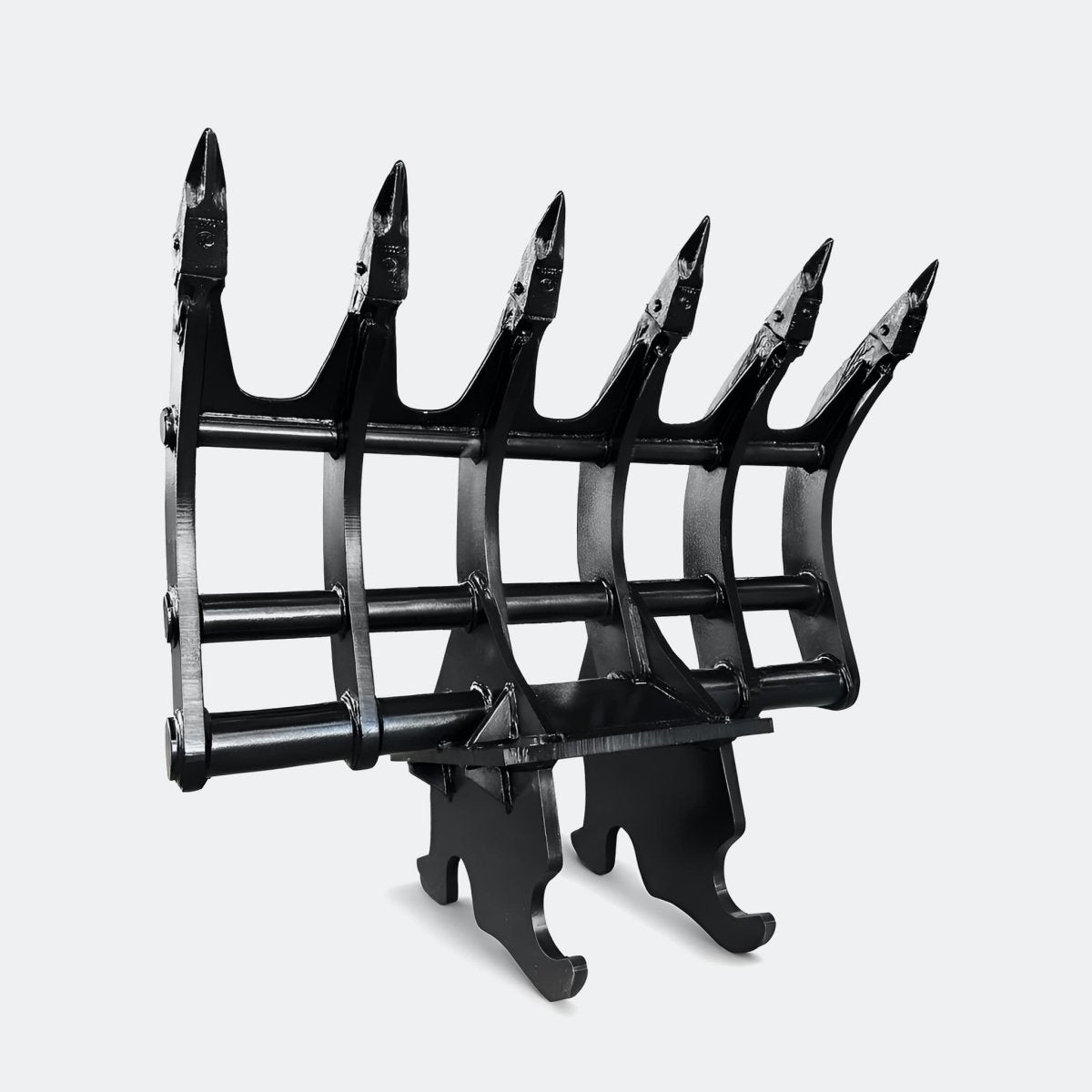 54" Brush Rake, 12 ton – 16 ton Excavator - 750 lbs - CWS 120 wedge lugging - Bully Dog Equipment