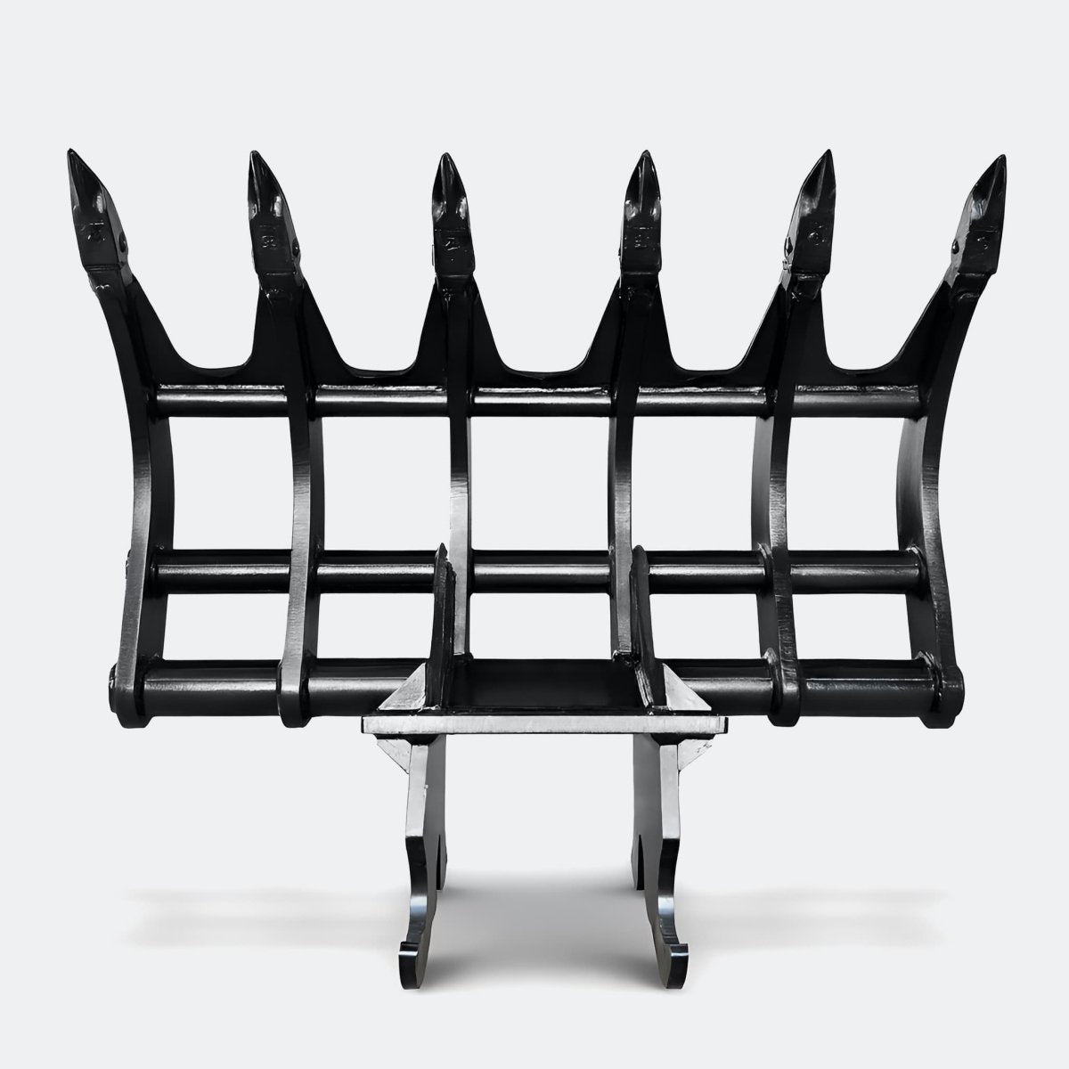 54" Brush Rake, 12 ton – 16 ton Excavator - 750 lbs - CWS 120 wedge lugging - Bully Dog Equipment