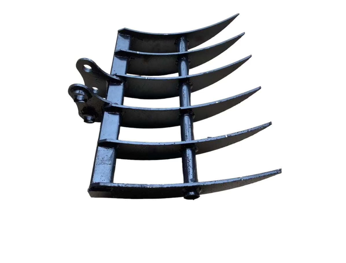 Excavator Attachments - 32" Excavator Brush Rake