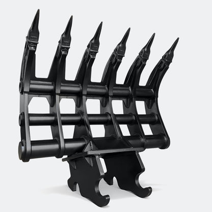 72" Brush Rake, 20 ton – 25 ton Excavator - WBM 200 wedge lugging - Bully Dog Equipment