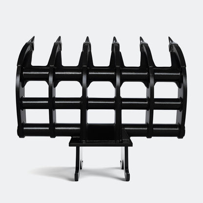 72" Brush Rake, 30 ton – 35 ton Excavator - WBM 300 wedge lugging - Bully Dog Equipment