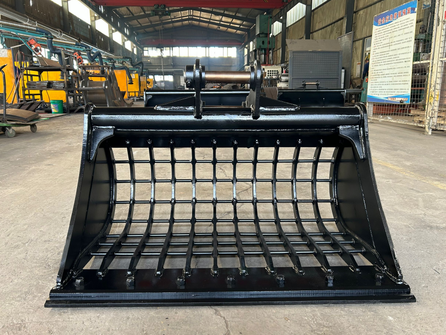 36" Skeleton Bucket for 2-4 Ton Excavator - Wedge - Pins - X Change Coupler - construction equipment available in Vancouver, BC.