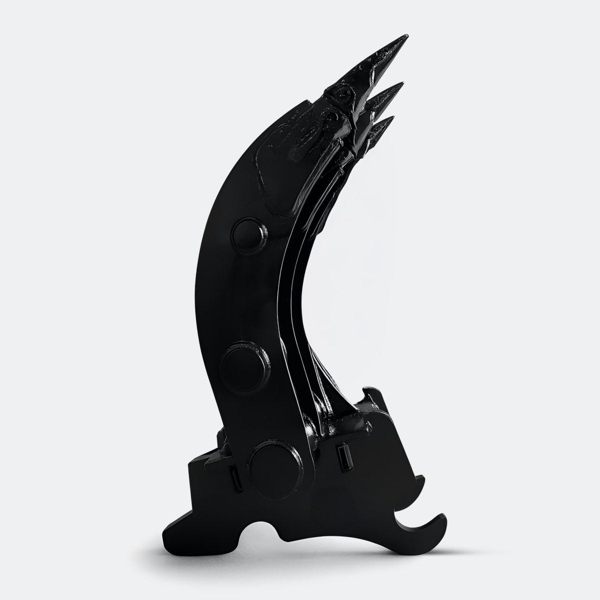 Brush Rake, 10 ton – 13 ton Excavator - 48" - CWS 120 wedge lugging - Bully Dog Equipment