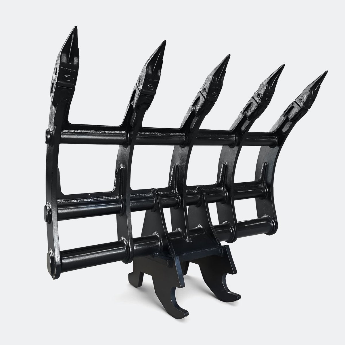 Brush Rake, 5 ton – 6 ton Excavator - 42" - John Deere 50–60 wedge (WBM 50) - Bully Dog Equipment