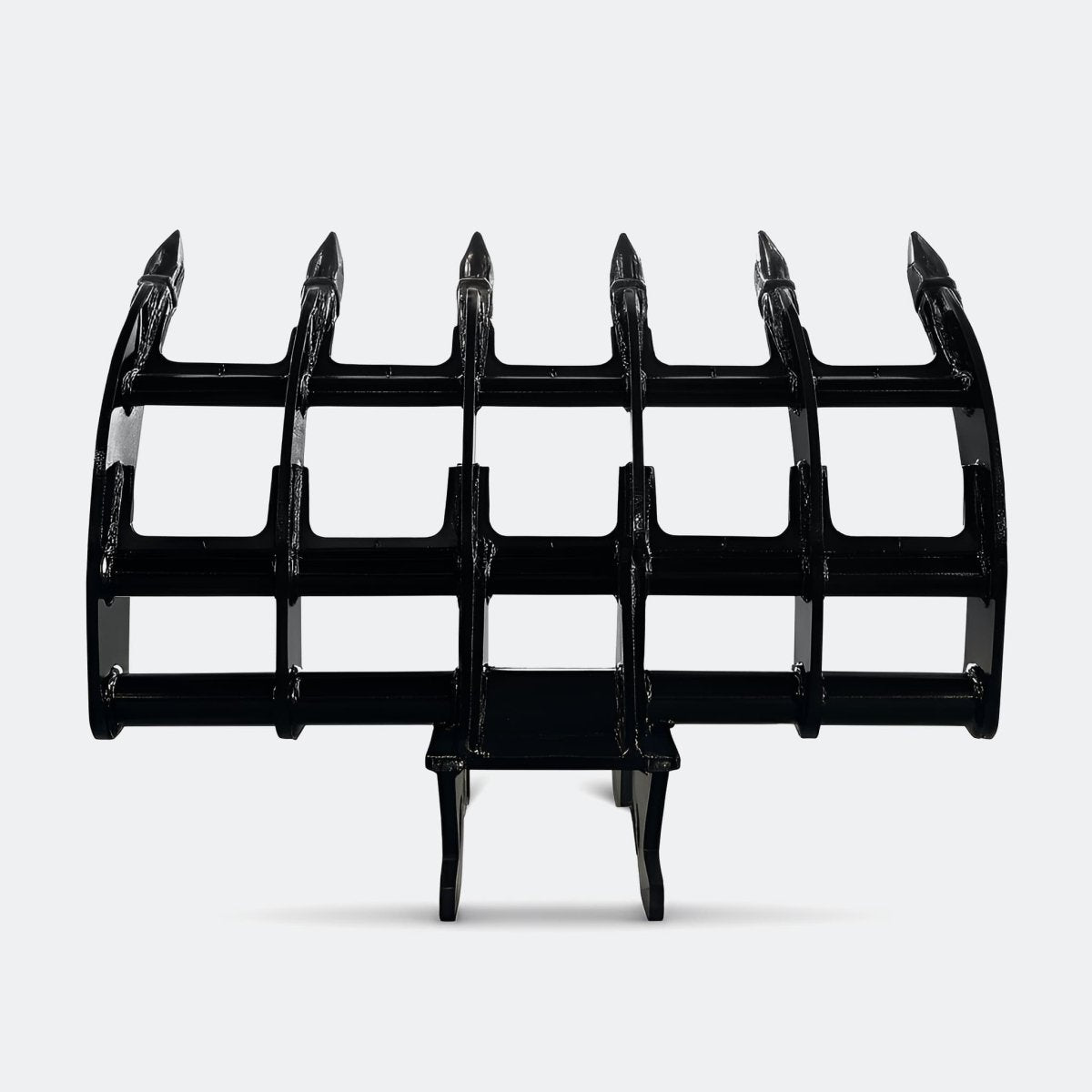 Brush Rake, 5 ton – 6 ton Excavator - 42" - John Deere 50–60 wedge (WBM 50) - Bully Dog Equipment