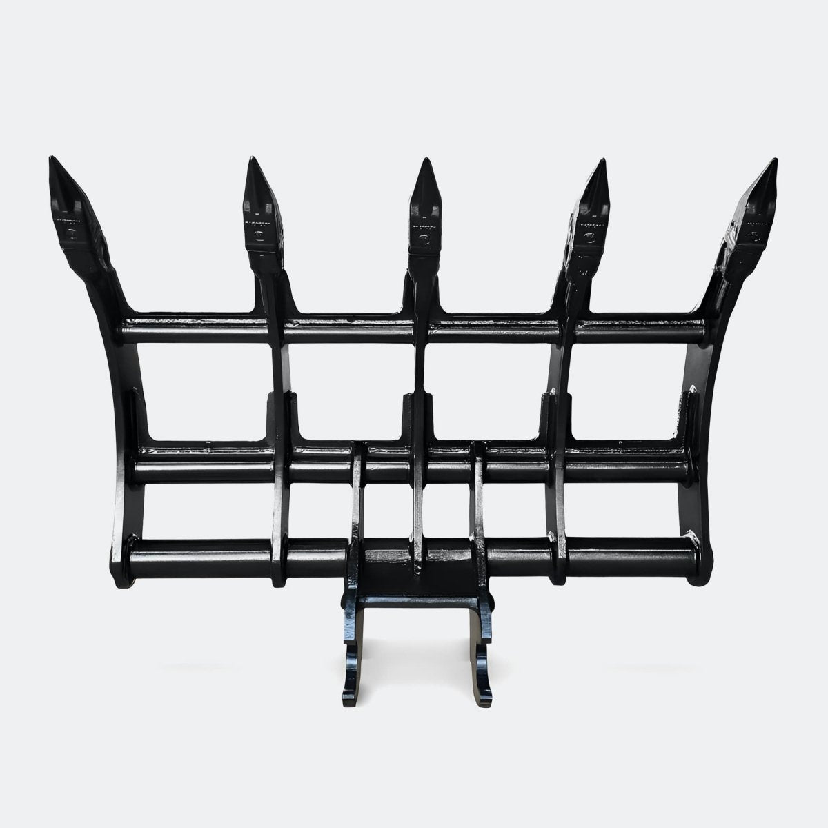 Brush Rake, 5 ton – 6 ton Excavator - 42" - John Deere 50–60 wedge (WBM 50) - Bully Dog Equipment