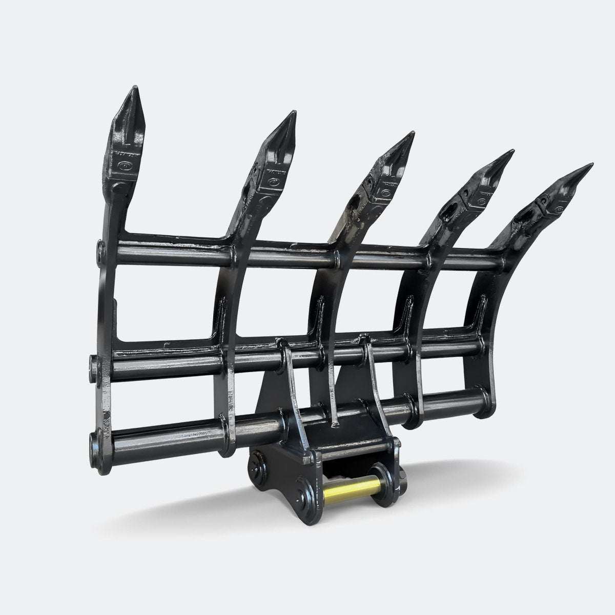 Brush Rake, 5 ton – 6 ton Excavator - 42" - Yanmar 50–60 pins - Bully Dog Equipment