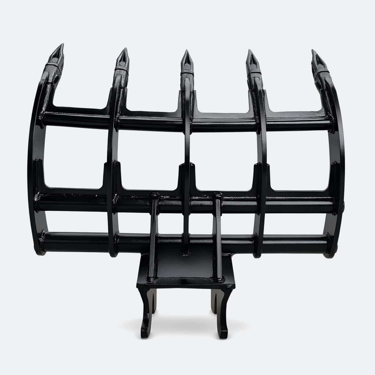 Brush Rake, 5 ton – 6 ton Excavator - 42" - Kubota 50–60 wedge - Bully Dog Equipment