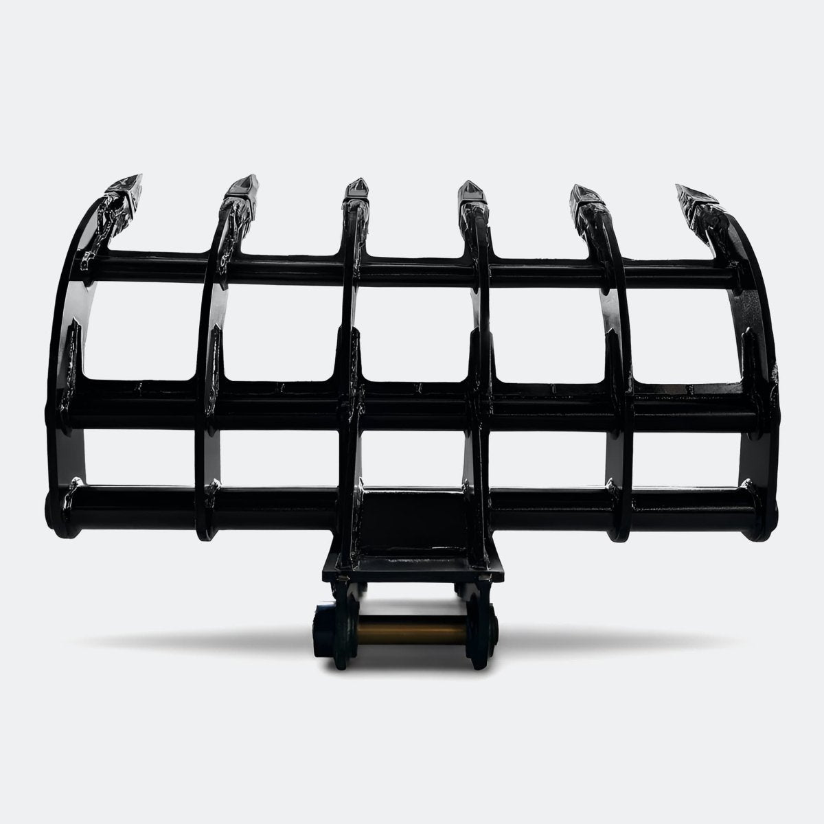 Brush Rake, 5 ton – 6 ton Excavator - 48" - Yanmar 50–60 pins - Bully Dog Equipment