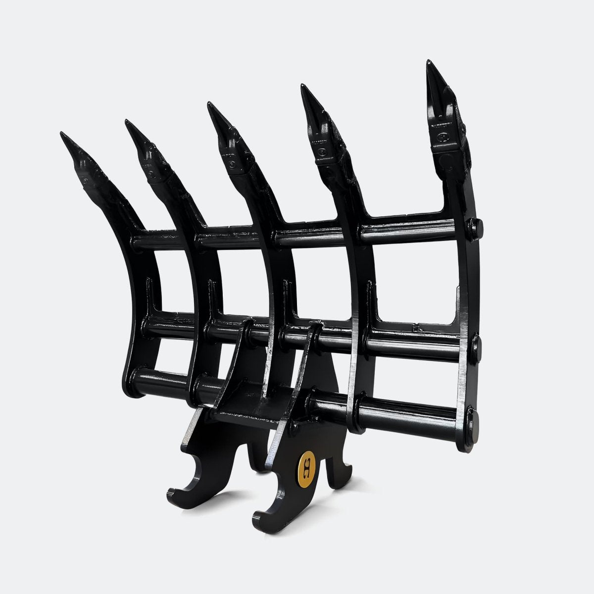 Brush Rake, 5 ton – 6 ton Excavator - 42" - Kubota 50–60 wedge - Bully Dog Equipment