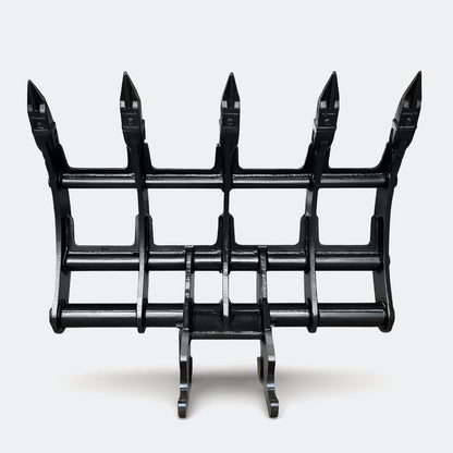 Brush Rake, 5 ton – 6 ton Excavator - 42" - Kubota 50–60 wedge - Bully Dog Equipment