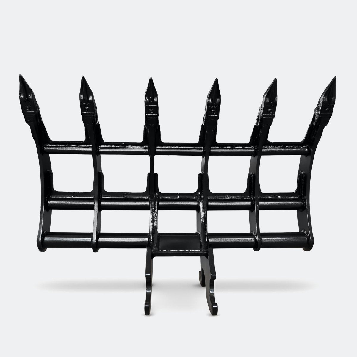 Brush Rake, 5 ton – 6 ton Excavator - 48" - John Deere 50–60 wedge (WBM 50) - Bully Dog Equipment