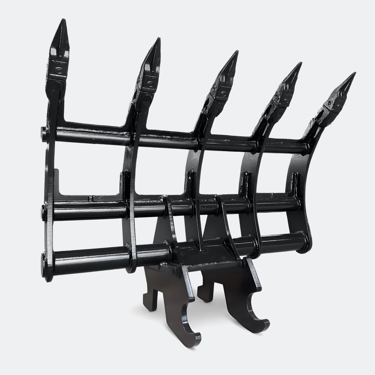 Brush Rake, 5 ton – 6 ton Excavator - 42" - Kubota 50–60 wedge - Bully Dog Equipment