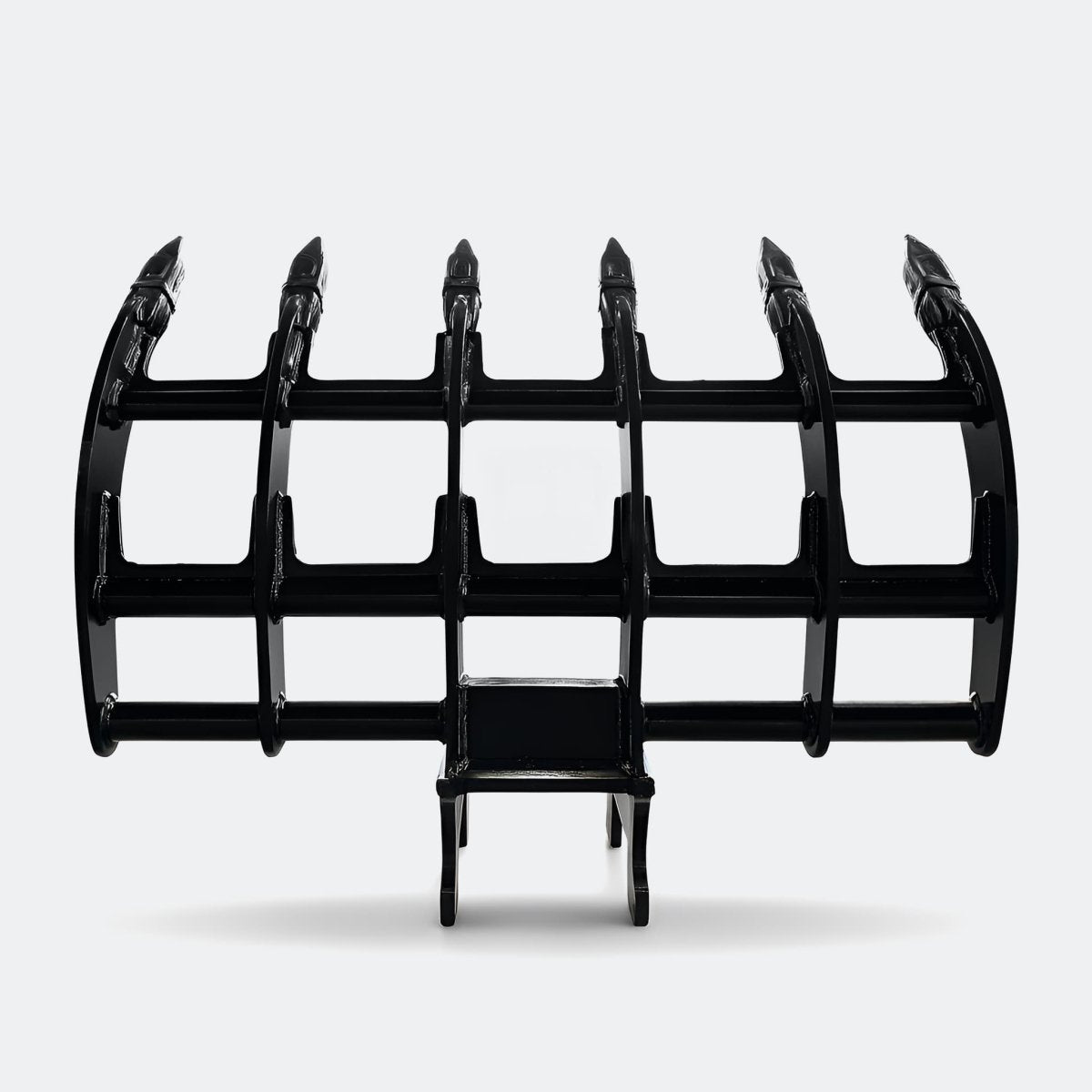 Brush Rake, 5 ton – 6 ton Excavator - 48" - Kubota 50–60 wedge - Bully Dog Equipment