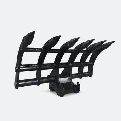 Brush Rake, 5 ton – 6 ton Excavator - 48" - Bobcat X - Change - Bully Dog Equipment