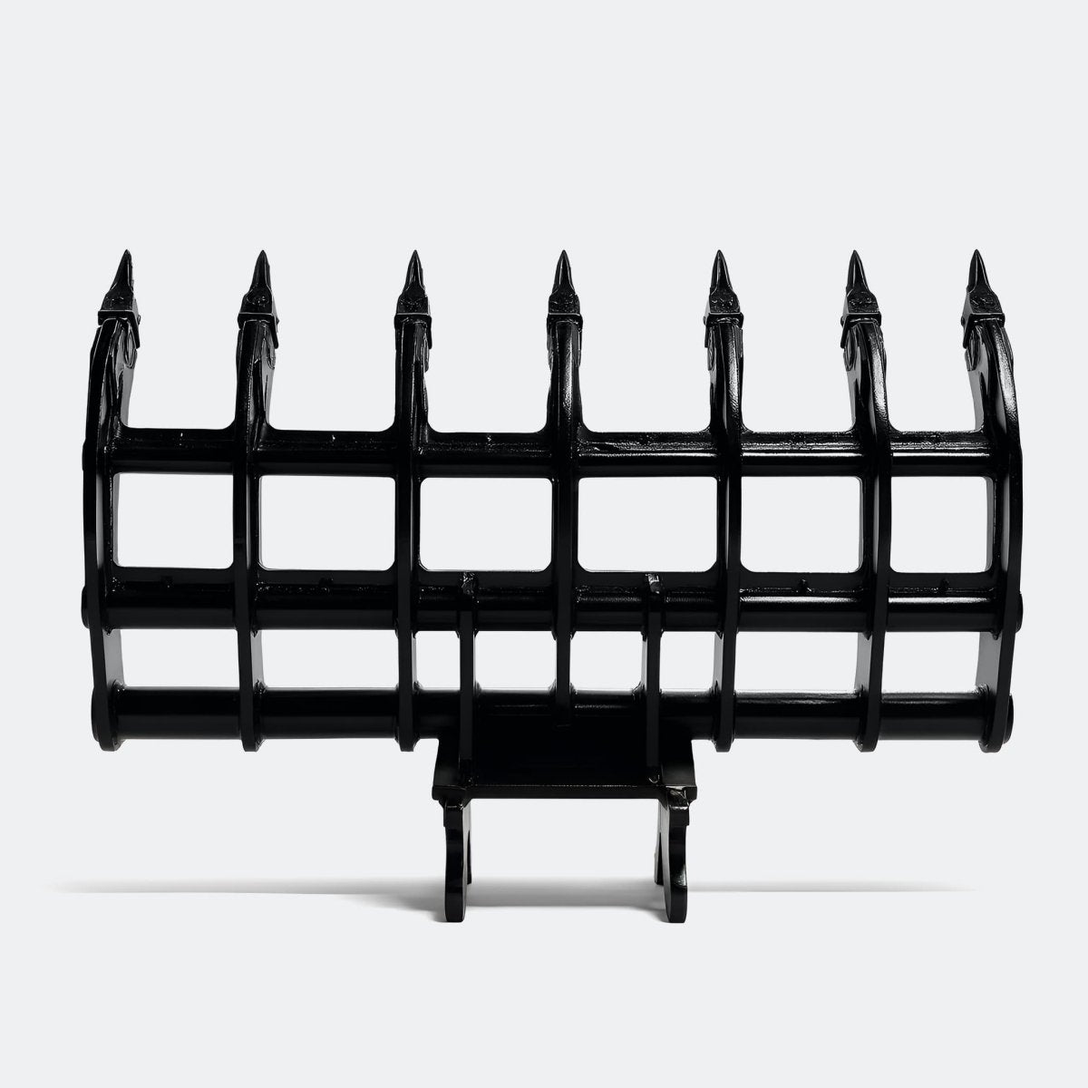 Brush Rake, 7 ton – 10 ton Excavator - 54" - John Deere 70–100 wedge (WBM 80) - Bully Dog Equipment