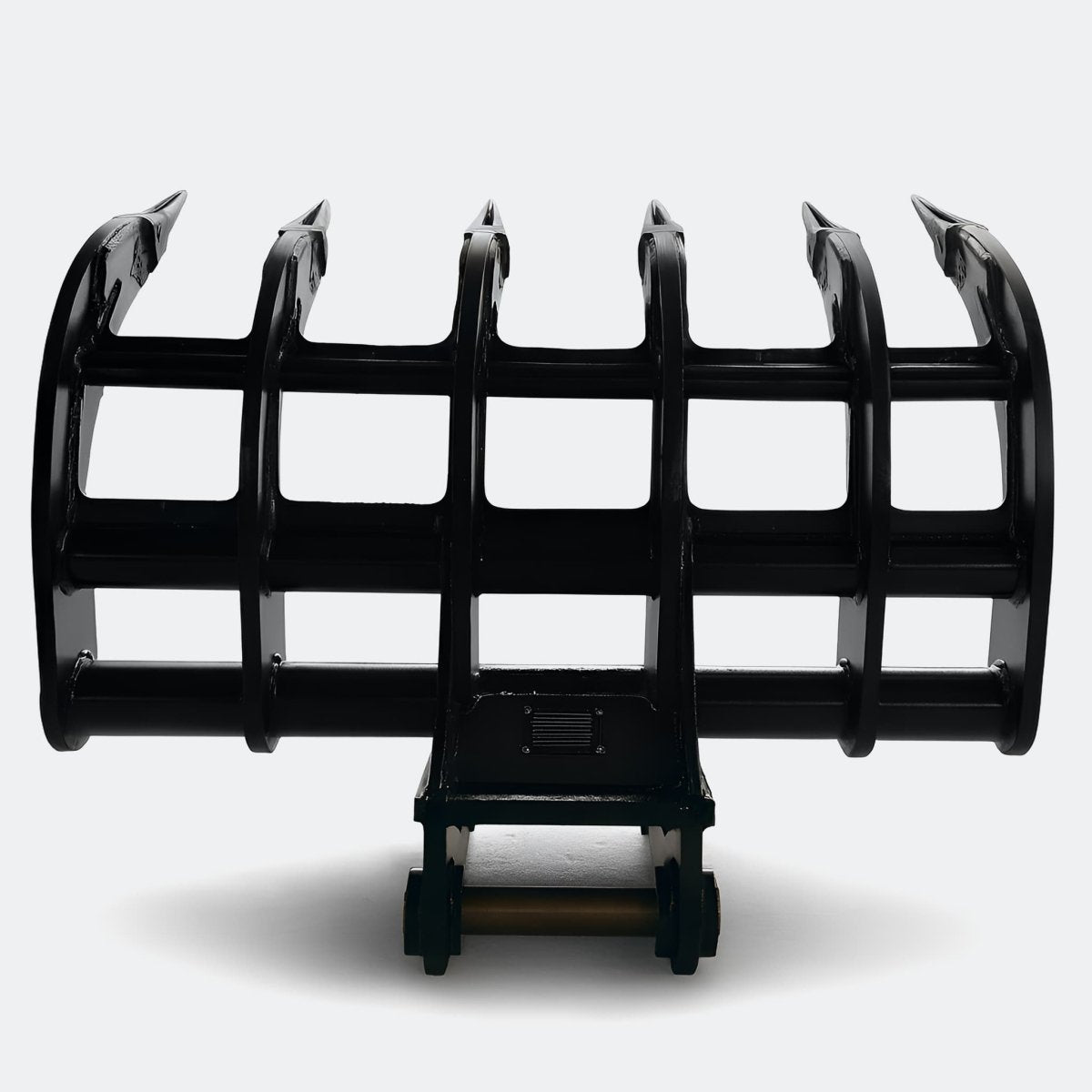 Brush Rake, 7 ton – 10 ton Excavator - 48" - Yanmar 70–100 pins - Bully Dog Equipment