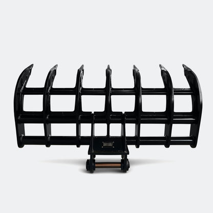 Brush Rake, 7 ton – 10 ton Excavator - 54" - Yanmar 70–100 pins - Bully Dog Equipment